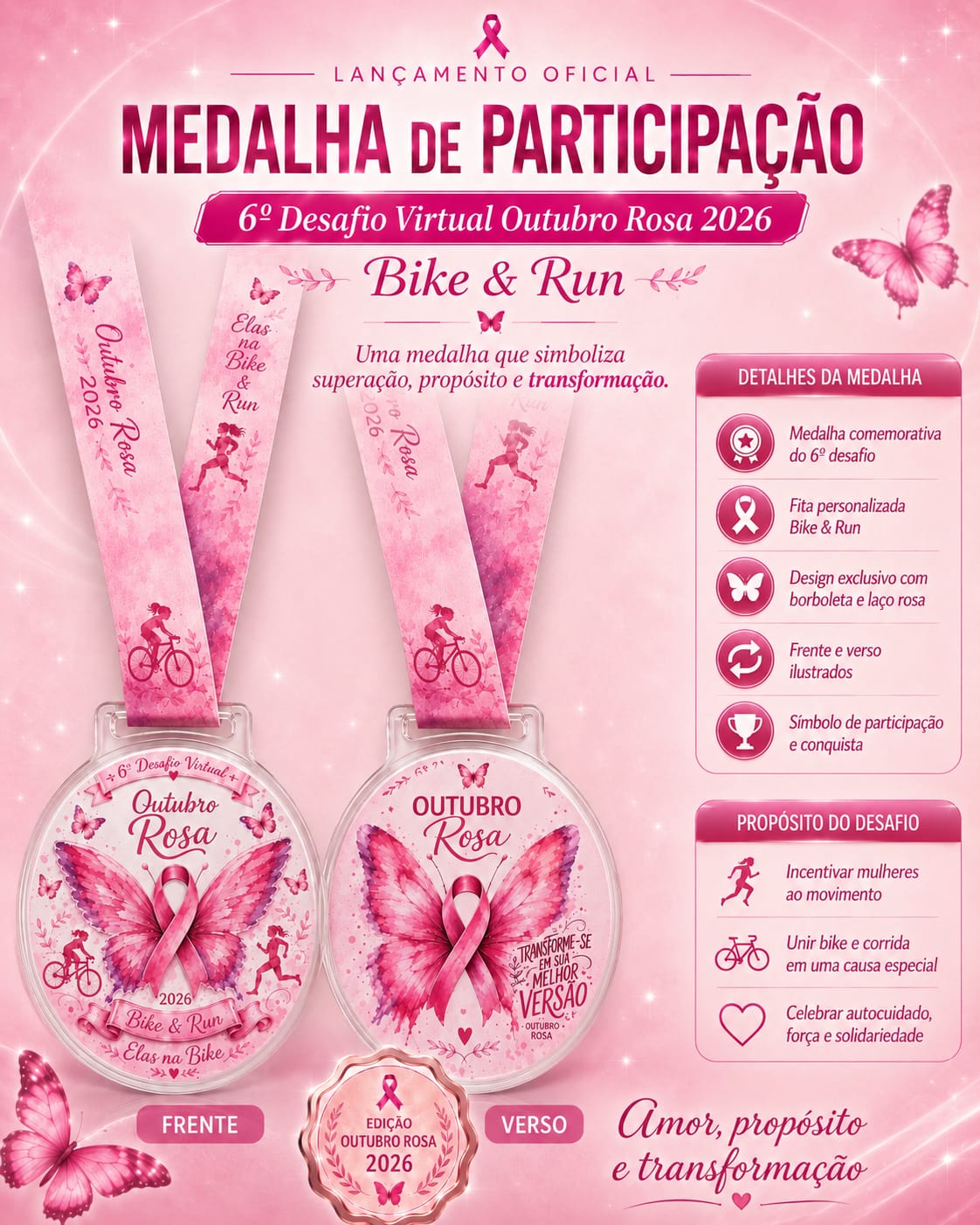 Medalha de Participação — Só Desafio, R$ 45